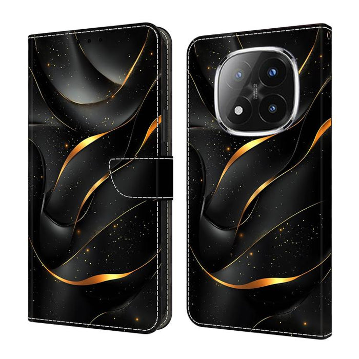 Funda para teléfono de cuero vegano pintado con efecto cristal, For Redmi Note 15 5G / 4G Global 164mm, For Redmi Note 15 Pro 5G Global 163.6mm, For Redmi 15C 5G / 4G EU 173mm, For Redmi 15C 5G / 4G Global 171mm, For Redmi Note 14 4G 164.84mm          ...