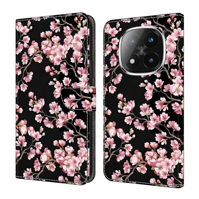 Funda para teléfono de cuero vegano pintado con efecto cristal, For Redmi Note 15 5G / 4G Global 164mm, For Redmi Note 15 Pro 5G Global 163.6mm, For Redmi 15C 5G / 4G EU 173mm, For Redmi 15C 5G / 4G Global 171mm, For Redmi Note 14 4G 164.84mm          ...