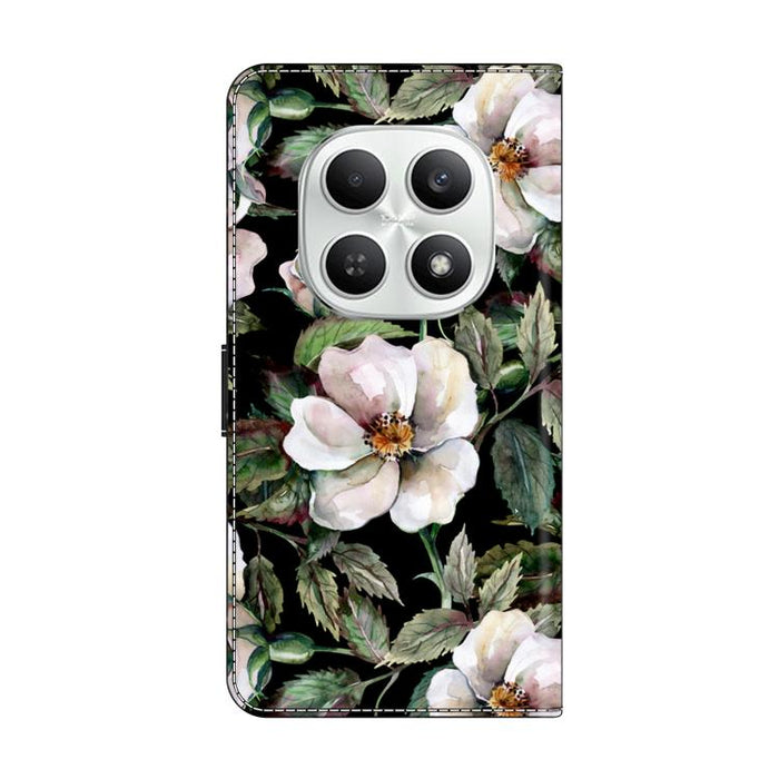 Funda para teléfono de cuero vegano pintado con efecto cristal, For Redmi Note 15 5G / 4G Global 164mm, For Redmi Note 15 Pro 5G Global 163.6mm, For Redmi 15C 5G / 4G EU 173mm, For Redmi 15C 5G / 4G Global 171mm, For Redmi Note 14 4G 164.84mm          ...