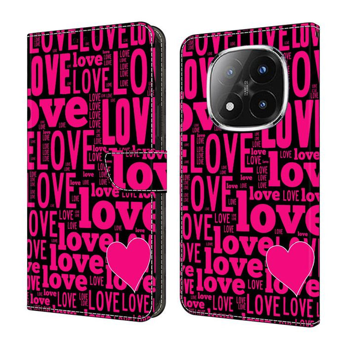 Funda para teléfono de cuero vegano pintado con efecto cristal, For Redmi Note 14 4G 164.84mm, For Redmi Note 14 Pro+ 5G / Poco X7, For Redmi 14C 4G / 5G, For Redmi Note 14 Pro 4G