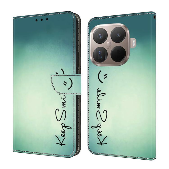 Funda para teléfono de cuero vegano pintado con efecto cristal, For Xiaomi 17T Pro 5G, For Xiaomi 17T 5G, For Xiaomi 17 Ultra, For Xiaomi 15T Pro 5G, For Xiaomi 15T 5G, For Xiaomi 15 Pro
