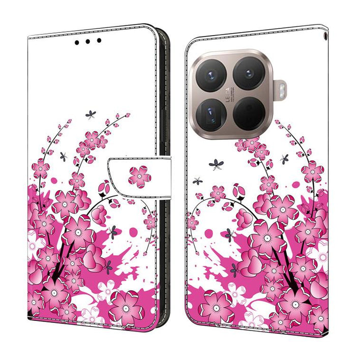 Funda para teléfono de cuero vegano pintado con efecto cristal, For Xiaomi 17T Pro 5G, For Xiaomi 17T 5G, For Xiaomi 17 Ultra, For Xiaomi 15T Pro 5G, For Xiaomi 15T 5G, For Xiaomi 15 Pro