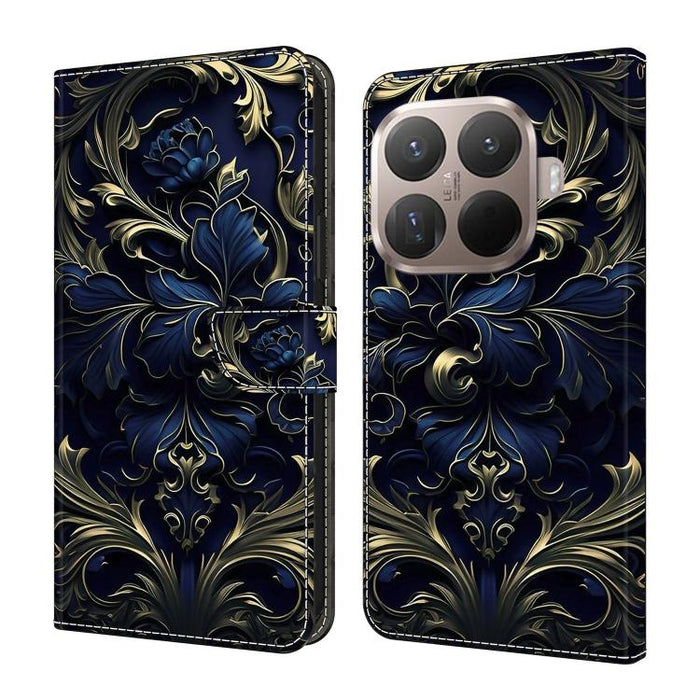 Funda para teléfono de cuero vegano pintado con efecto cristal, For Xiaomi 17T Pro 5G, For Xiaomi 17T 5G, For Xiaomi 17 Ultra, For Xiaomi 15T Pro 5G, For Xiaomi 15T 5G, For Xiaomi 15 Pro