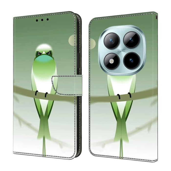 Funda para teléfono de cuero vegano pintado con efecto cristal, For Redmi A7 4G 171.8mm, For Redmi Note 15 4G / 5G Global 164mm, For Redmi Note 15 Pro 5G Global 163.6mm, For Redmi 15C 5G / 4G EU 173mm / Poco C85 5G                                      ...