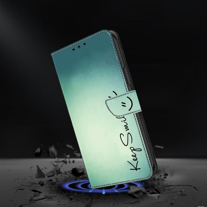 Funda para teléfono de cuero vegano pintado con efecto cristal, For Redmi A7 4G 171.8mm, For Redmi Note 15 4G / 5G Global 164mm, For Redmi Note 15 Pro 5G Global 163.6mm, For Redmi 15C 5G / 4G EU 173mm / Poco C85 5G                                      ...