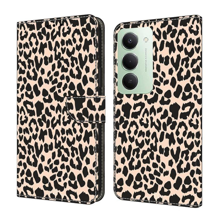 Funda para teléfono de cuero vegano pintado con efecto cristal, For Redmi Note 15 4G / 5G Global 164mm, For Redmi Note 15 Pro 5G Global 163.6mm, For Redmi 15C 5G / 4G EU 173mm / Poco C85 5G, For Redmi 15 5G Global / 15 4G SEA 169.5mm                   ...