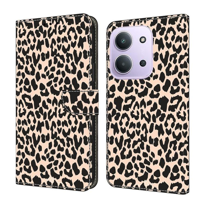 Funda para teléfono de cuero vegano pintado con efecto cristal, For Redmi Note 15 4G / 5G Global 164mm, For Redmi Note 15 Pro 5G Global 163.6mm, For Redmi 15C 5G / 4G EU 173mm / Poco C85 5G, For Redmi 15 5G Global / 15 4G SEA 169.5mm                   ...