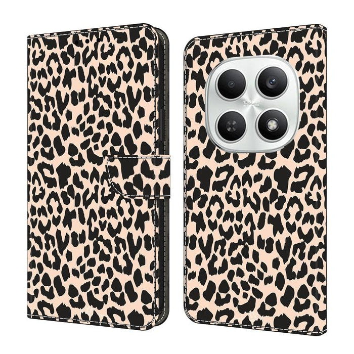 Funda para teléfono de cuero vegano pintado con efecto cristal, For Redmi Note 15 4G / 5G Global 164mm, For Redmi Note 15 Pro 5G Global 163.6mm, For Redmi 15C 5G / 4G EU 173mm / Poco C85 5G, For Redmi 15 5G Global / 15 4G SEA 169.5mm                   ...