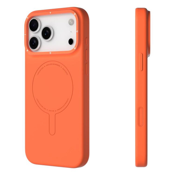 Funda magnética de silicona líquida para teléfono móvil YOUNGKIT Serie Morandi, For iPhone 17 Pro Max, For iPhone 17 Pro, For iPhone 17, For iPhone Air, For iPhone 16 Pro Max, For iPhone 16 Pro