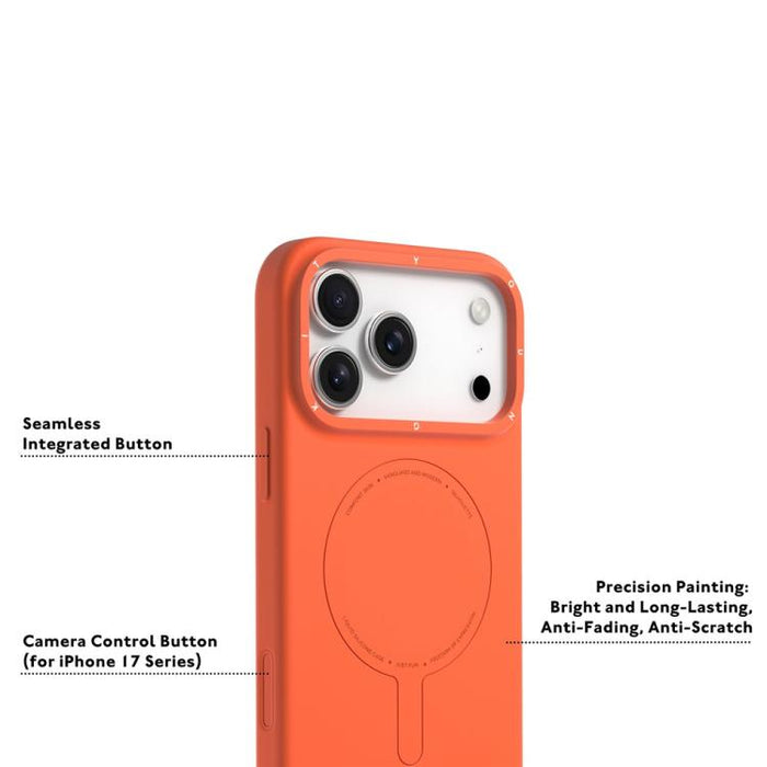 Funda magnética de silicona líquida para teléfono móvil YOUNGKIT Serie Morandi, For iPhone 17 Pro Max, For iPhone 17 Pro, For iPhone 17, For iPhone Air, For iPhone 16 Pro Max, For iPhone 16 Pro