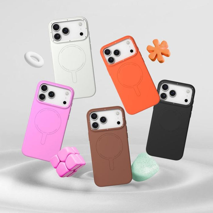 Funda magnética de silicona líquida para teléfono móvil YOUNGKIT Serie Morandi, For iPhone 17 Pro Max, For iPhone 17 Pro, For iPhone 17, For iPhone Air, For iPhone 16 Pro Max, For iPhone 16 Pro
