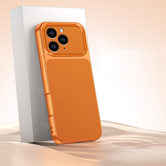 Funda para teléfono a prueba de golpes con tacto de piel de cordero de la serie Lambkin, For iPhone 17 Pro Max, For iPhone 17 Pro