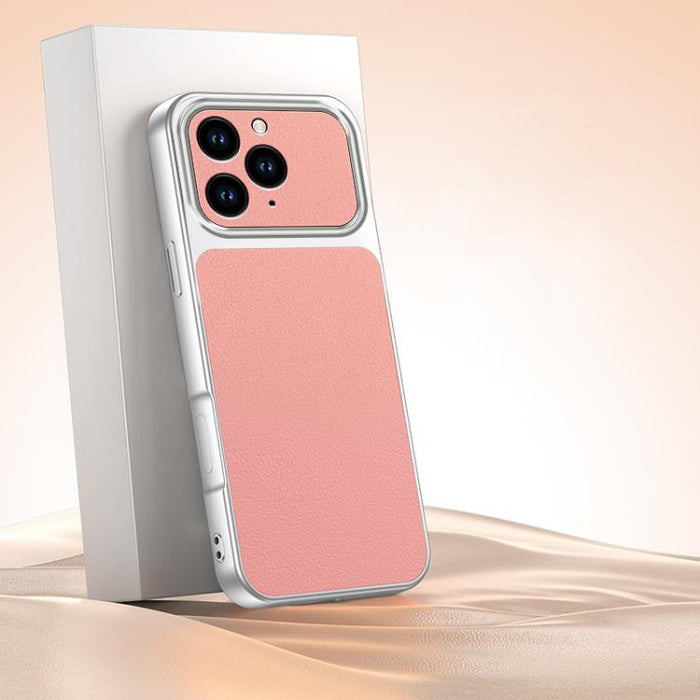 Funda para teléfono a prueba de golpes con tacto de piel de cordero de la serie Lambkin, For iPhone 17 Pro Max, For iPhone 17 Pro