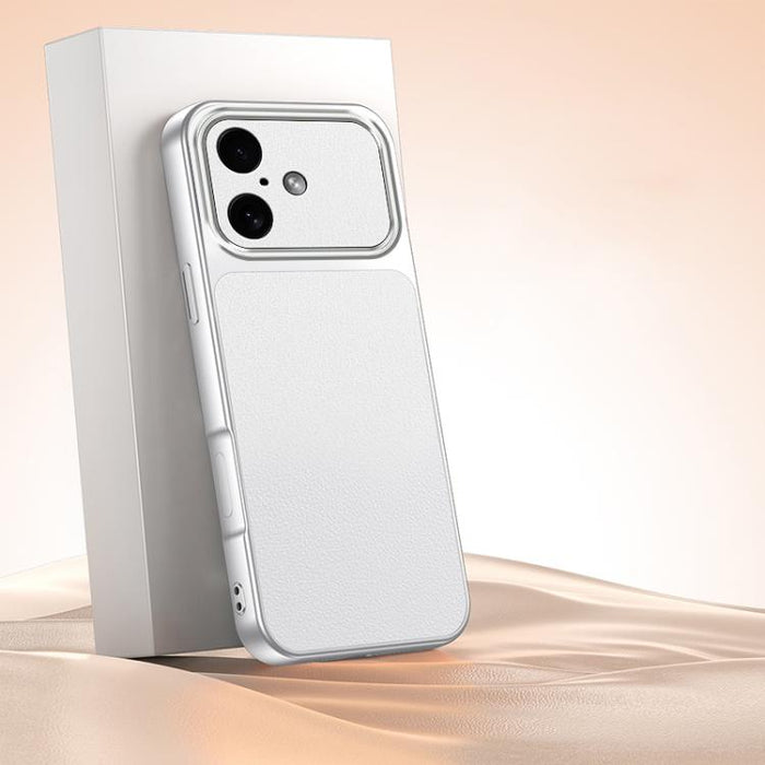 Funda para teléfono a prueba de golpes con tacto de piel de cordero de la serie Lambkin, For iPhone 17 Pro Max, For iPhone 17 Pro