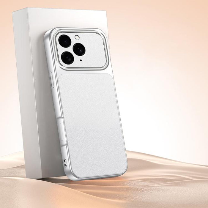 Funda para teléfono a prueba de golpes con tacto de piel de cordero de la serie Lambkin, For iPhone 17 Pro Max, For iPhone 17 Pro