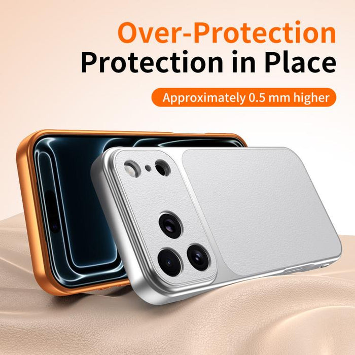 Funda para teléfono a prueba de golpes con tacto de piel de cordero de la serie Lambkin, For iPhone 17 Pro Max, For iPhone 17 Pro