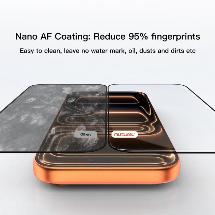 Película protectora de vidrio templado HD Mutural Easy Install para cámaras sin polvo, For iPhone 17 Pro Max, For iPhone 17 Pro, For iPhone 17, For iPhone Air