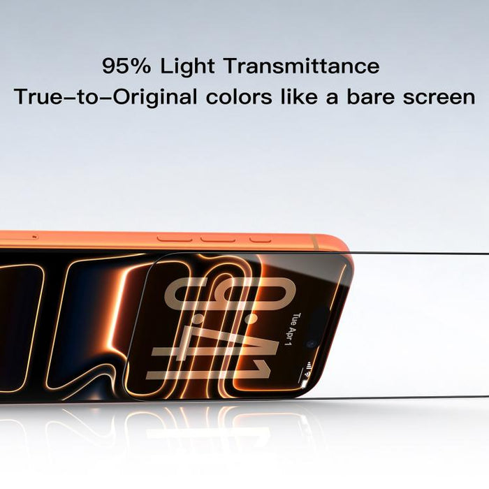Película protectora de vidrio templado HD Mutural Easy Install para cámaras sin polvo, For iPhone 17 Pro Max, For iPhone 17 Pro, For iPhone 17, For iPhone Air