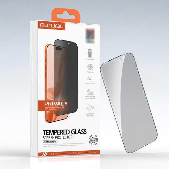 Película de vidrio templado para cámaras sin polvo de fácil instalación de Mutural, For iPhone 17 Pro Max, For iPhone 17 Pro, For iPhone 17, For iPhone Air