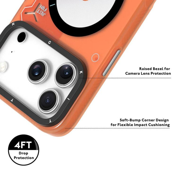 Funda magnética híbrida para teléfono YOUNGKIT Disc Design Series de TPU y PC, For iPhone 17 Pro Max, For iPhone 17 Pro
