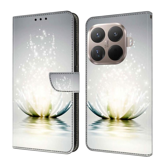 Funda para teléfono de cuero vegano pintado con efecto cristal, For Xiaomi 17 Ultra, For Xiaomi 15T Pro 5G, For Xiaomi 15T 5G, For Xiaomi 15 Pro, For Xiaomi 15