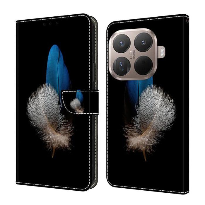 Funda para teléfono de cuero vegano pintado con efecto cristal, For Xiaomi 17 Ultra, For Xiaomi 15T Pro 5G, For Xiaomi 15T 5G, For Xiaomi 15 Pro, For Xiaomi 15