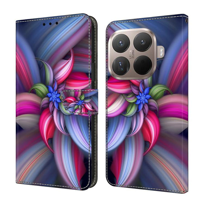 Funda para teléfono de cuero vegano pintado con efecto cristal, For Xiaomi 17 Ultra, For Xiaomi 15T Pro 5G, For Xiaomi 15T 5G, For Xiaomi 15 Pro, For Xiaomi 15