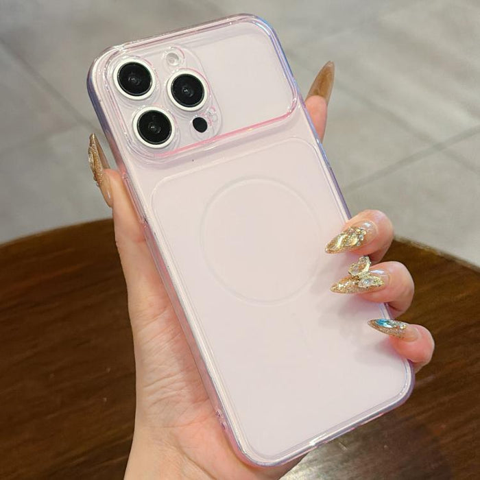 Funda para teléfono de TPU translúcida esmerilada con orificio de precisión y ventana grande, For iPhone 12 Pro, For iPhone 11 Pro Max, For iPhone 11