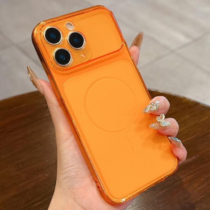 Funda para teléfono de TPU translúcida esmerilada con orificio de precisión y ventana grande, For iPhone 12 Pro, For iPhone 11 Pro Max, For iPhone 11