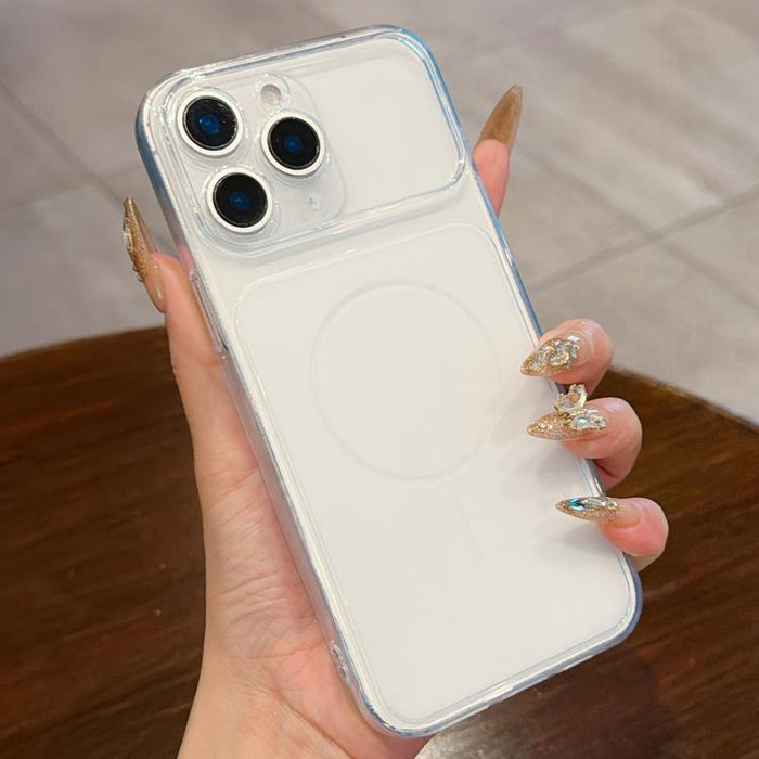 Funda para teléfono de TPU translúcida esmerilada con orificio de precisión y ventana grande, For iPhone 12 Pro, For iPhone 11 Pro Max, For iPhone 11
