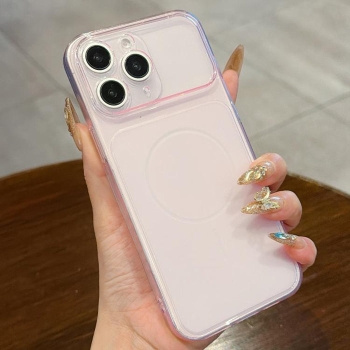 Funda para teléfono de TPU translúcida esmerilada con orificio de precisión y ventana grande, For iPhone 12 Pro, For iPhone 11 Pro Max, For iPhone 11