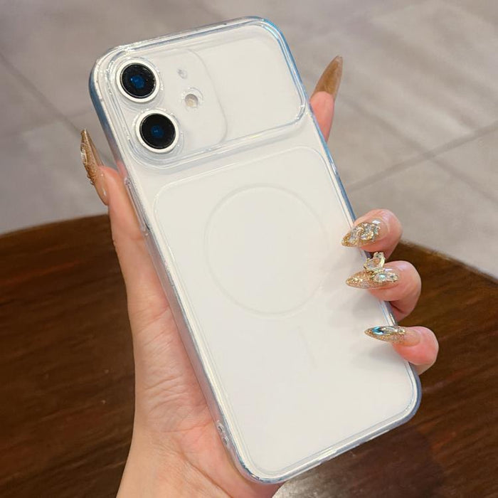 Funda para teléfono de TPU translúcida esmerilada con orificio de precisión y ventana grande, For iPhone 12 Pro, For iPhone 11 Pro Max, For iPhone 11