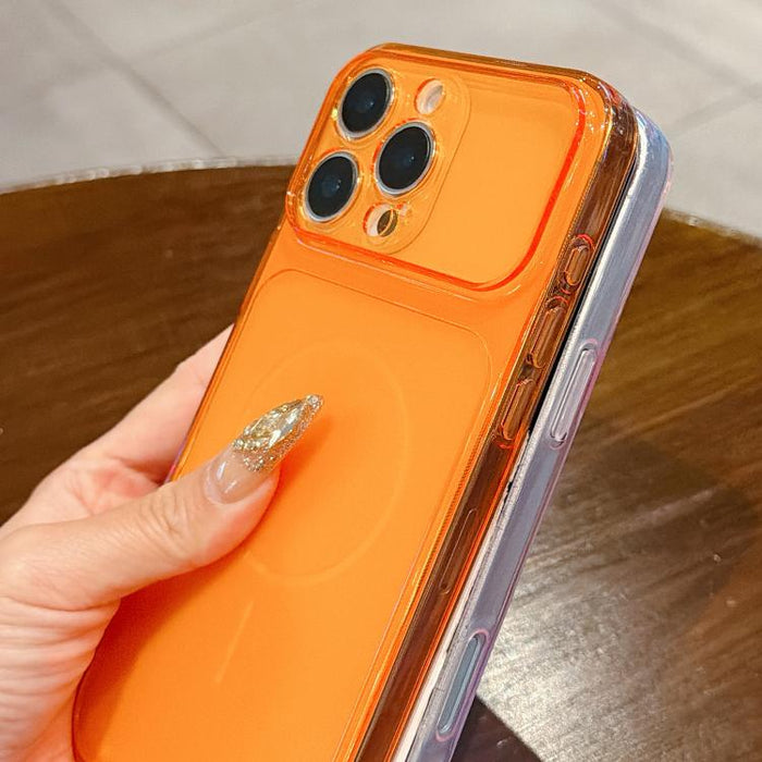 Funda para teléfono de TPU translúcida esmerilada con orificio de precisión y ventana grande, For iPhone 12 Pro, For iPhone 11 Pro Max, For iPhone 11