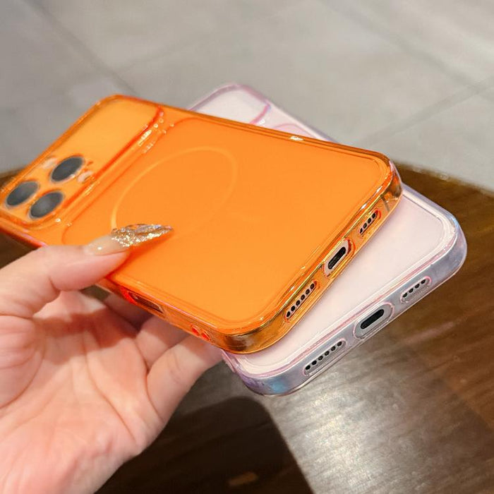 Funda para teléfono de TPU translúcida esmerilada con orificio de precisión y ventana grande, For iPhone 12 Pro, For iPhone 11 Pro Max, For iPhone 11