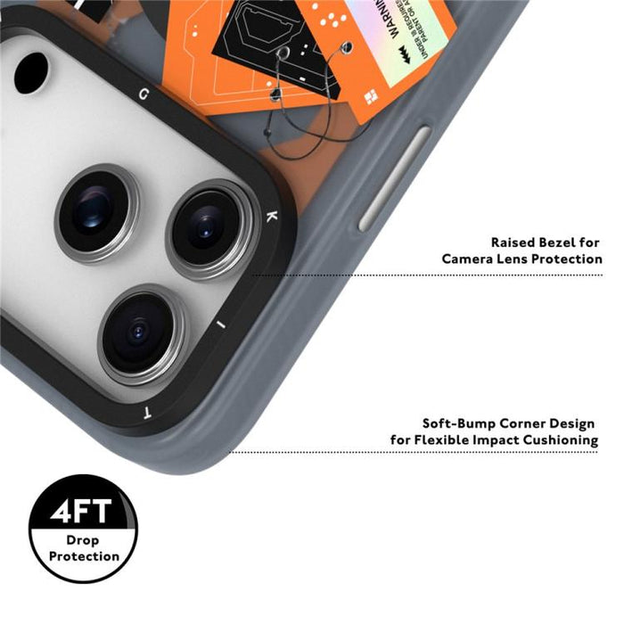 Funda magnética mate de TPU para teléfono YOUNGKIT Serie Interdimensional IMD, For iPhone 17 Pro Max, For iPhone 17 Pro
