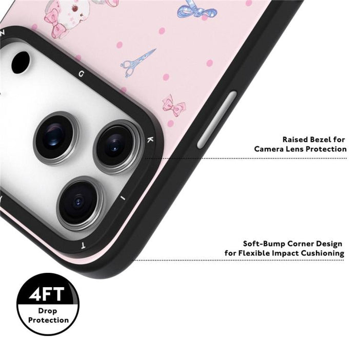 Funda magnética de TPU IMD de la serie de animales lindos de YOUNGKIT, For iPhone 17 Pro Max, For iPhone 17 Pro