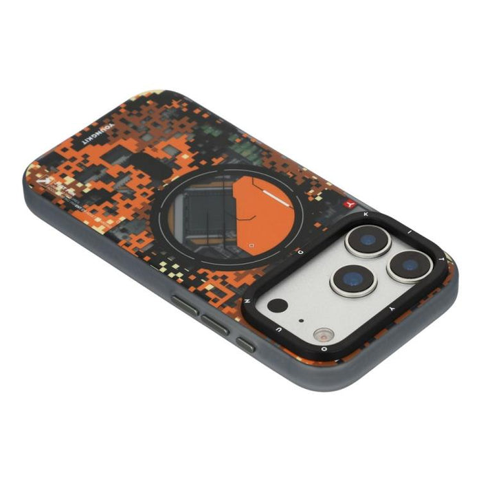 Funda híbrida magnética de TPU y PC para teléfono YOUNGKIT Camouflage Sack2.0 Series, For iPhone 17 Pro Max, For iPhone 17 Pro