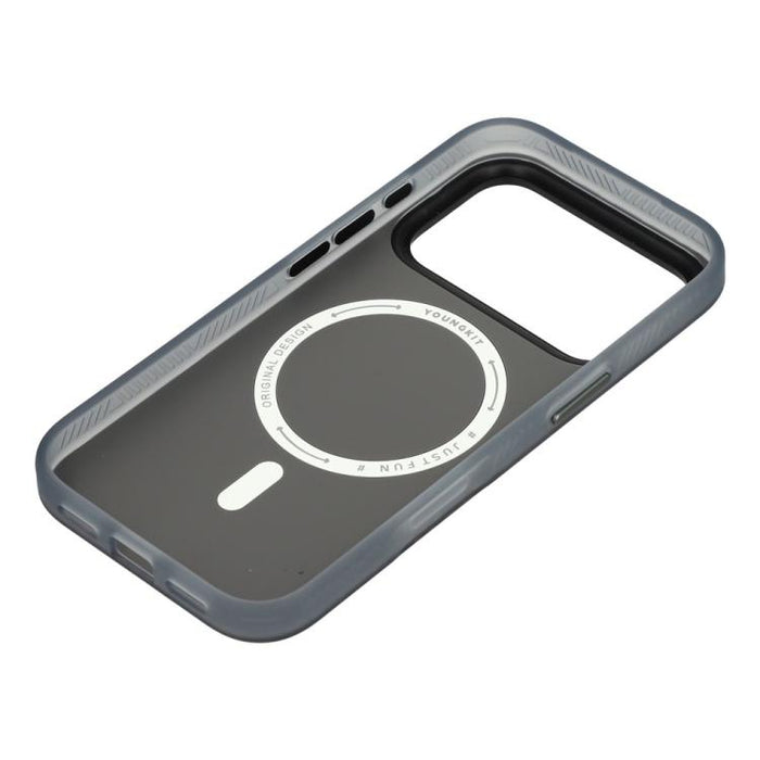 Funda híbrida magnética de TPU y PC para teléfono YOUNGKIT Camouflage Sack2.0 Series, For iPhone 17 Pro Max, For iPhone 17 Pro