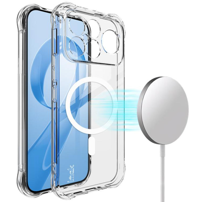 Funda para teléfono imak magnética a prueba de golpes con airbag de TPU, For Redmi K90 Max, For Redmi A7 Pro 171mm/Poco C85x 5G, For Redmi Turbo 5 Max 5G, For Redmi Turbo 5 5G/Poco X8 Pro 5G, For Redmi K90 Pro Max/Poco F8 Ultra 5G                      ...