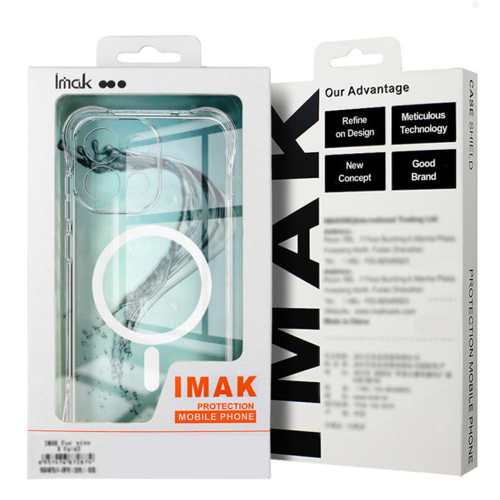 Funda para teléfono imak magnética a prueba de golpes con airbag de TPU, For Redmi K90 Max, For Redmi A7 Pro 171mm/Poco C85x 5G, For Redmi Turbo 5 Max 5G, For Redmi Turbo 5 5G/Poco X8 Pro 5G, For Redmi K90 Pro Max/Poco F8 Ultra 5G                      ...