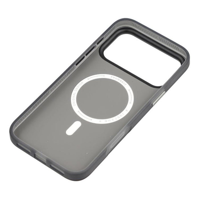 Funda híbrida magnética para teléfono YOUNGKIT Smooth Sailing Series TPU PC, For iPhone 17 Pro Max, For iPhone 17 Pro
