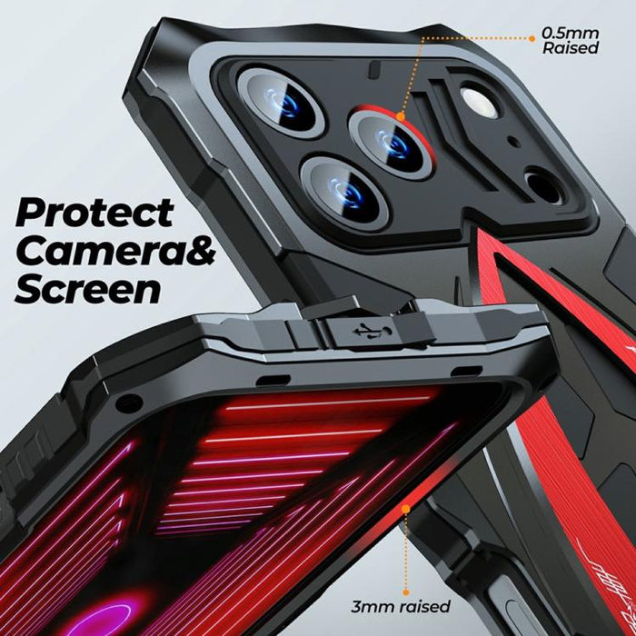 Funda para teléfono de silicona metálica a prueba de golpes con diseño de coche deportivo y película protectora., For iPhone 17e / 16e, For iPhone 17 Pro Max, For iPhone 16 Pro Max, For iPhone 15 Pro Max, For iPhone 15 Pro, For iPhone 15