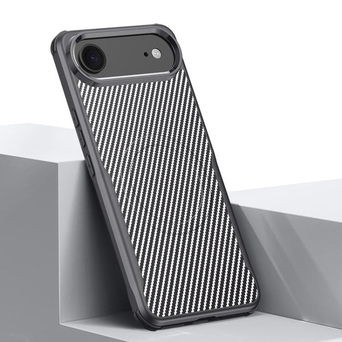Funda para teléfono con textura de fibra de carbono estilo cuchilla y tacto magnético, For iPhone 17 Pro Max, For iPhone 17 Pro, For iPhone 17, For iPhone Air, For iPhone 16 Pro Max, For iPhone 16 Pro, For iPhone 16 Plus, For iPhone 16                 ...
