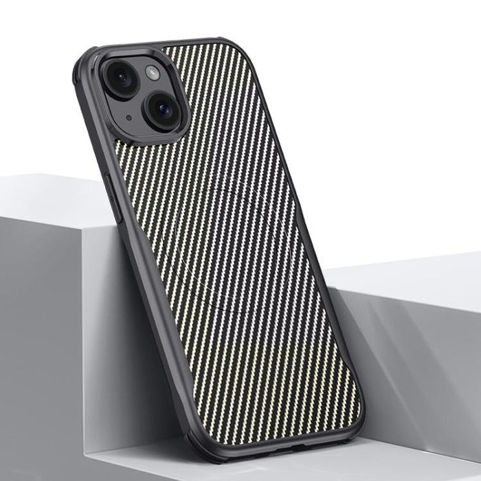 Funda para teléfono con textura de fibra de carbono estilo cuchilla y tacto magnético, For iPhone 17 Pro Max, For iPhone 17 Pro, For iPhone 17, For iPhone Air, For iPhone 16 Pro Max, For iPhone 16 Pro, For iPhone 16 Plus, For iPhone 16                 ...