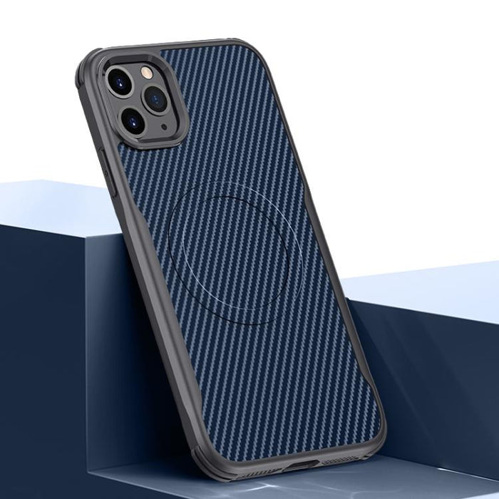 Funda para teléfono con textura de fibra de carbono estilo cuchilla y tacto magnético, For iPhone 17 Pro Max, For iPhone 17 Pro, For iPhone 17, For iPhone Air, For iPhone 16 Pro Max, For iPhone 16 Pro, For iPhone 16 Plus, For iPhone 16                 ...