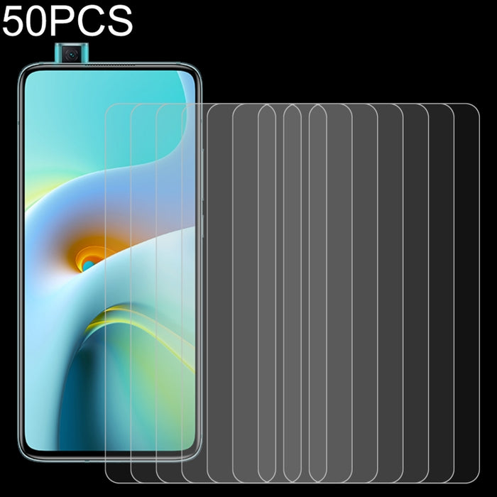 50 PCS 0.26mm 9H 2.5D Película de vidrio templado, For Xiaomi Black Shark 3 / Black Shark 3S (50 PCS), For Huawei P Smart 2020 (50 PCS), For Samsung Galaxy A31 (50 PCS), For Motorola Moto E (2020) (50 PCS), For Xiaomi Redmi Note 9 (50 PCS)             ...