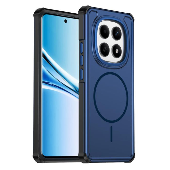 Funda para teléfono 2 en 1 magnética con airbag, resistente a golpes y de color sólido., For Redmi Note 15 4G / 5G Global 164mm, For Redmi 15 5G Global / 15 4G SEA 169.5mm, For Redmi 15C 5G / 4G Global 171mm / Poco C85 4G