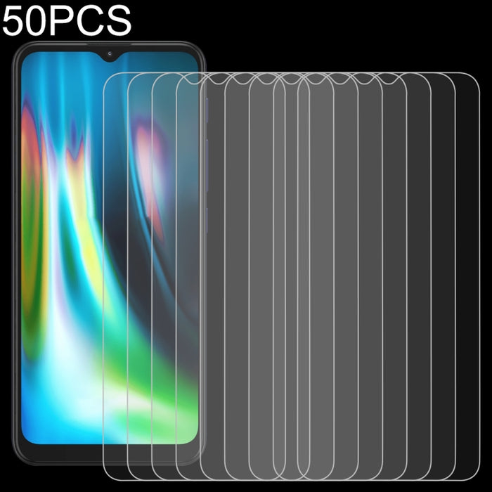 50 PCS 0.26mm 9H 2.5D Película de vidrio templado, For Xiaomi Black Shark 3 / Black Shark 3S (50 PCS), For Huawei P Smart 2020 (50 PCS), For Samsung Galaxy A31 (50 PCS), For Motorola Moto E (2020) (50 PCS), For Xiaomi Redmi Note 9 (50 PCS)             ...
