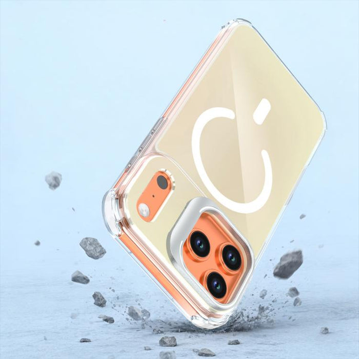 Funda magnética para teléfono con soporte y lente camaleón, For iPhone 17 Pro Max, For iPhone 17 Pro