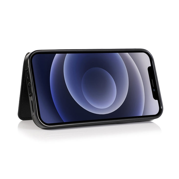 Funda protectora de PU + TPU a prueba de golpes con ranuras para tarjetas y soporte, For iPhone 12 mini, For iPhone 12 / 12 Pro, For iPhone 12 Pro Max